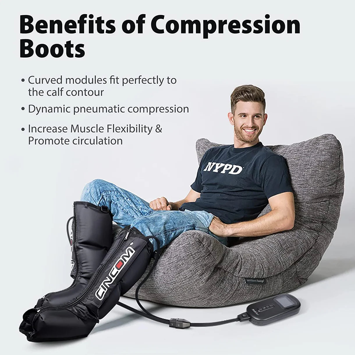 Advanced Leg Recovery Boots For Circulation 069A