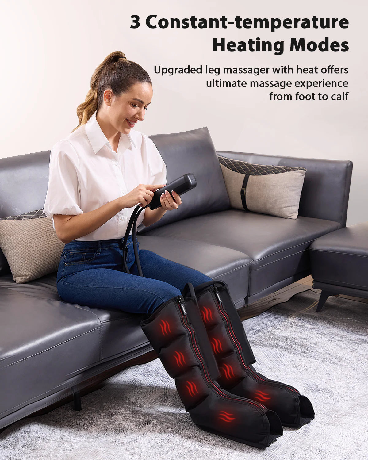 Premium Foot and Leg Massager with Heat