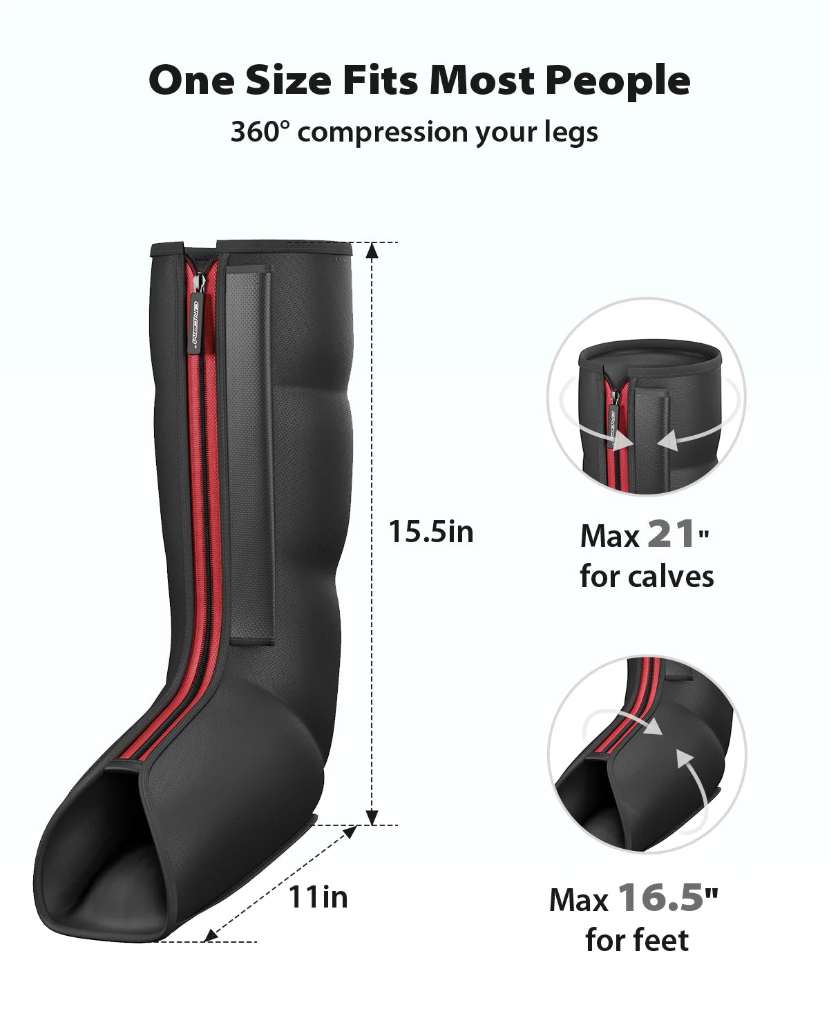 Premium Foot and Leg Massager with Heat
