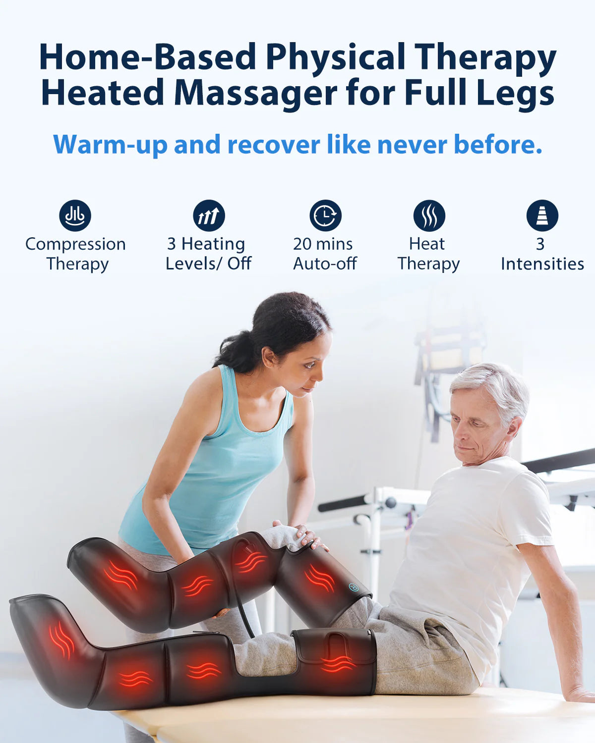 Premium Foot and Leg Massager with Heat