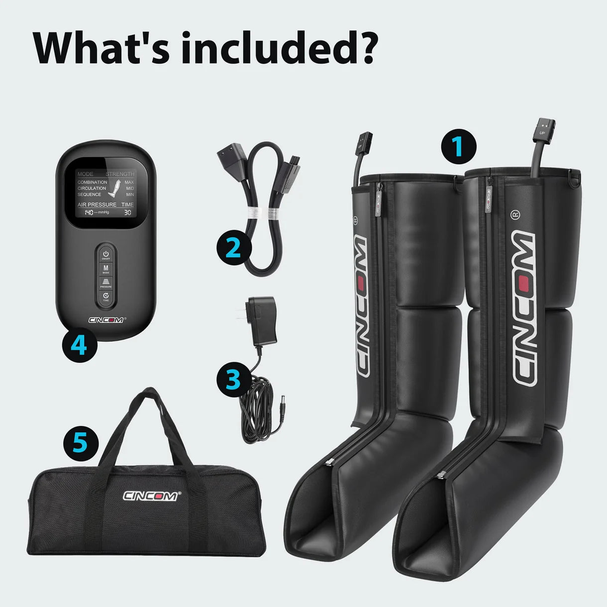 Advanced Leg Recovery Boots For Circulation 069A