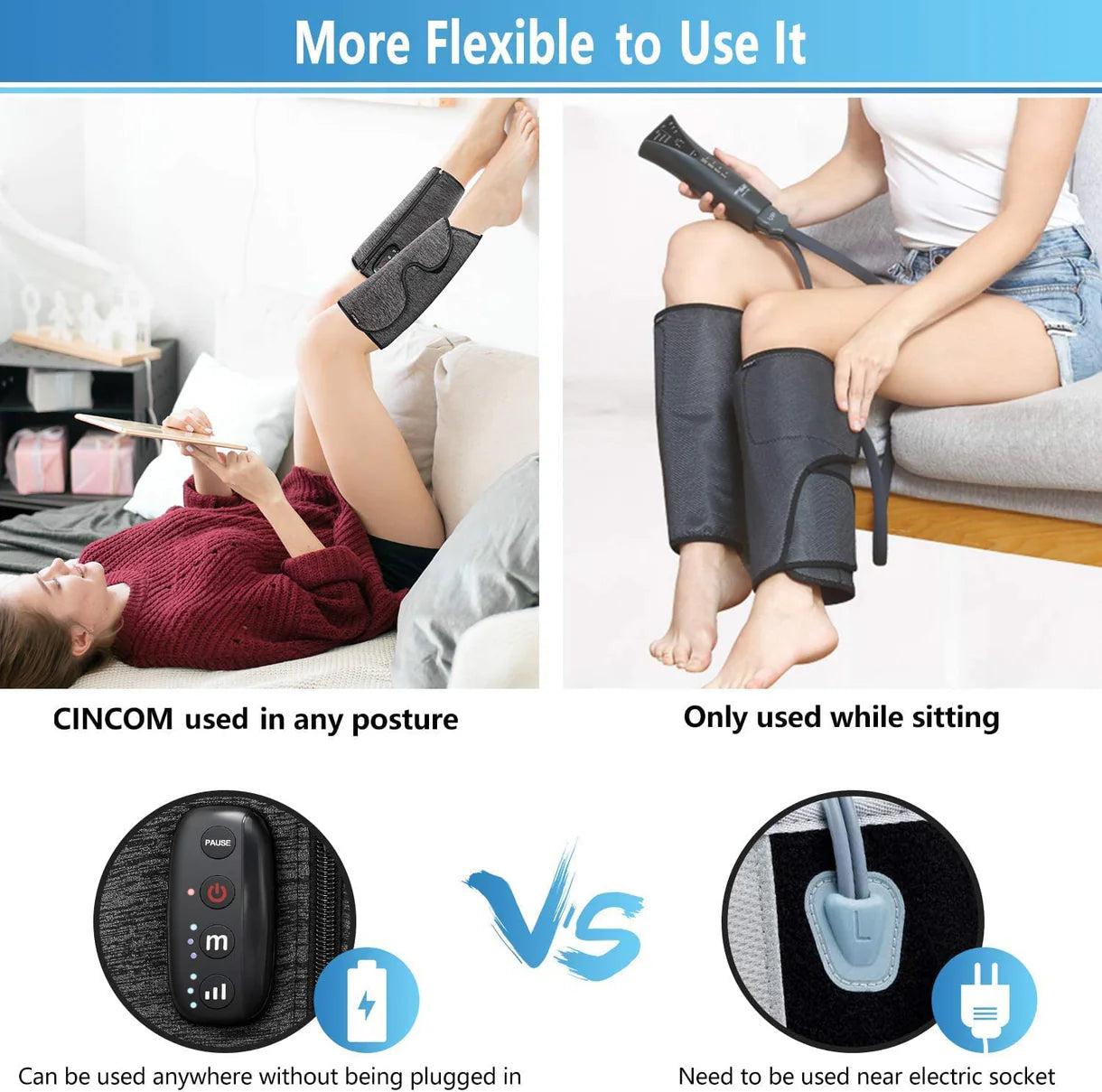 Portable & Electric Calf Massager 028A
