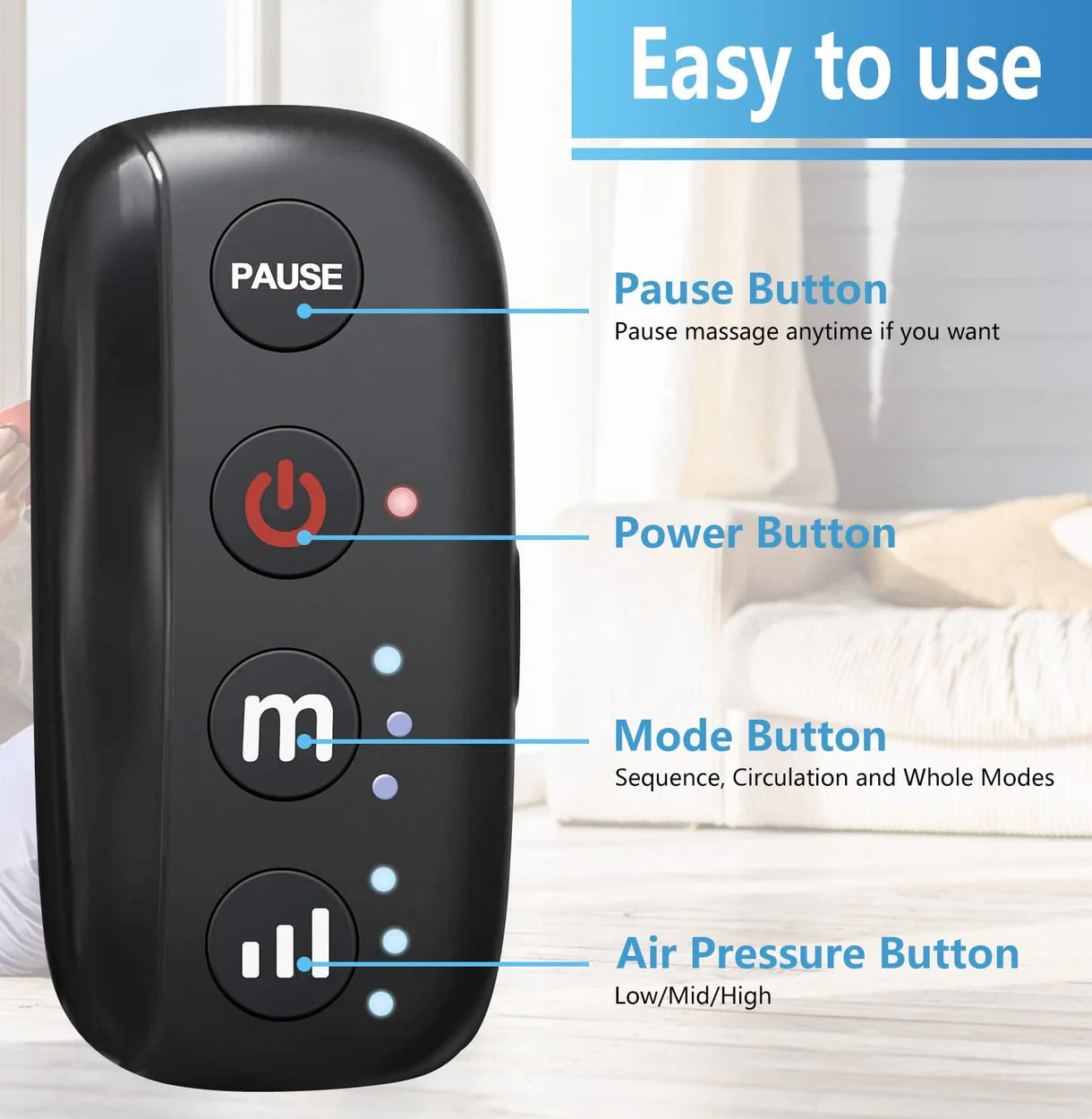 Portable & Electric Calf Massager 028A