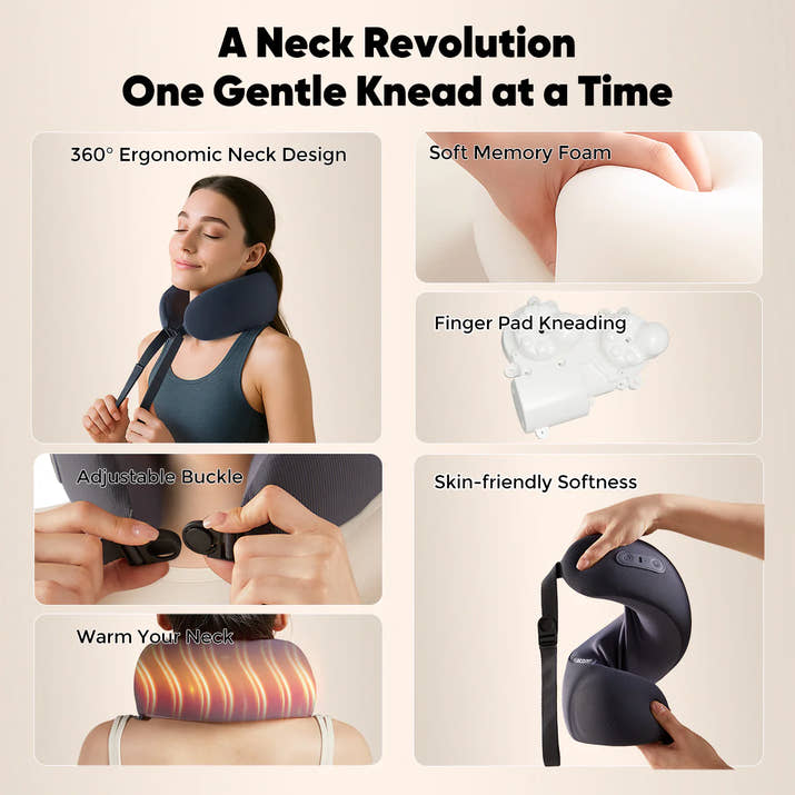 U-Shaped Neck Massager Pillow CM-128N