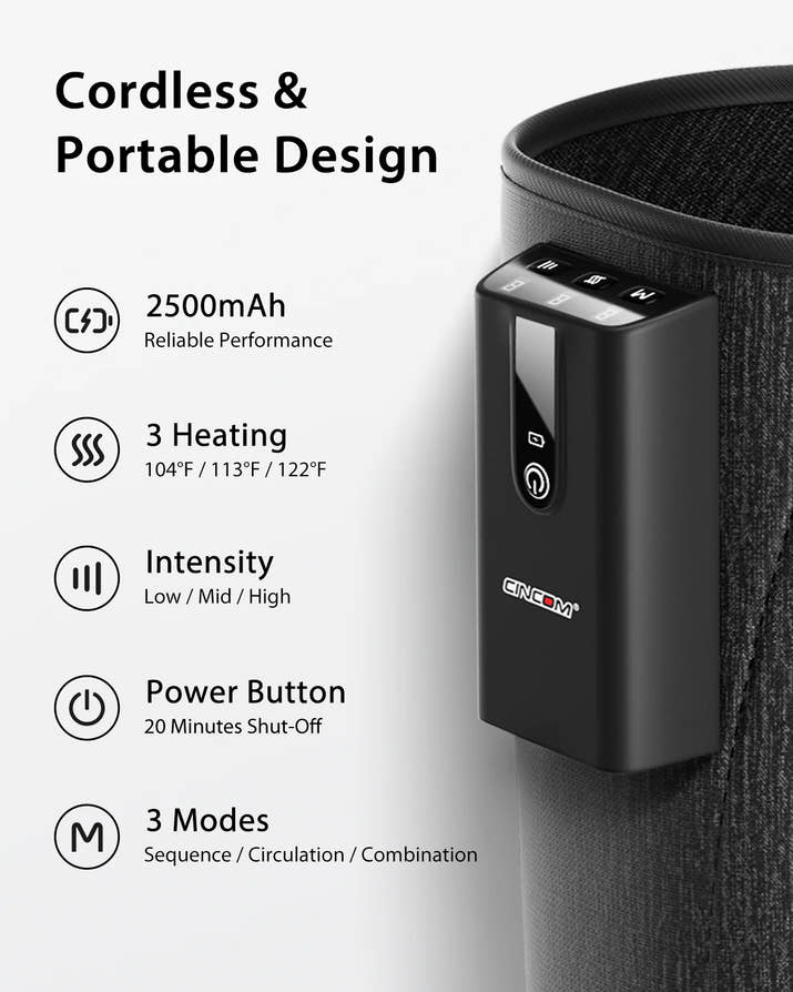 Premium Electric Calf Massager 120A / 121A (with Heat)