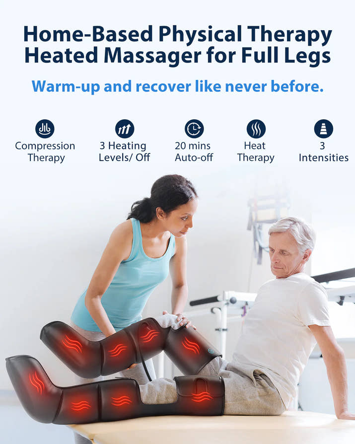 Premium Foot and Leg Massager with Heat